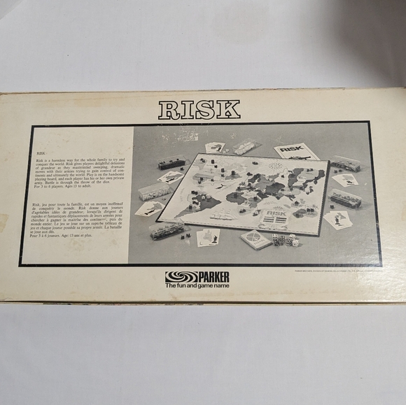 Risk World Conquest Board Game complete VTG 1975 Parker Brothers - Picture 8 of 14